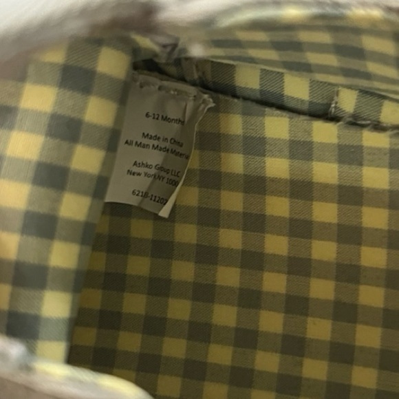 Tommy Bahama Gray Baby Shoes with Anchor Design - Picture 4 of 4